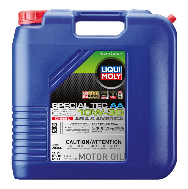 LIQUI MOLY 20L Special Tec AA Motor Oil SAE 10W30 Diesel - Blais Performance Parts