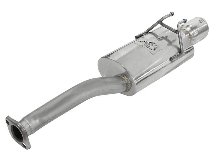 aFe Takeda Exhaust 2.5in Dia 304SS Axle-Back w/Polished Tip 06-11 Honda Civic EX Sedan L4 1.8L - Blais Performance Parts