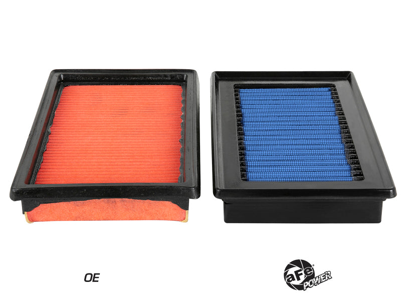 aFe MagnumFLOW OE Replacement Air Filter w/ Pro 5R Media (Pair) 14-19 Infiniti Q50 V6-3.5L/3.7L - Blais Performance Parts