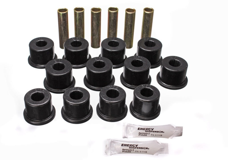 Energy Suspension Rear Spring Set - Black - Blais Performance Parts