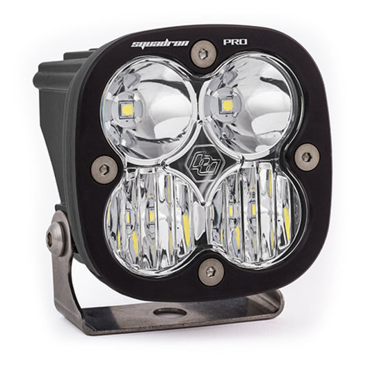 Baja Designs Squadron Pro Driving/Combo Pattern Black LED Light Pod - Clear - Blais Performance Parts