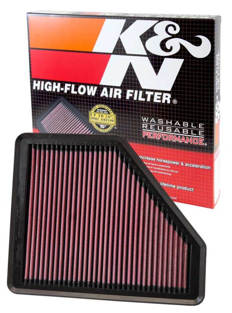 K&N Hyundai Genesis Coupe 2.0T/3.8 Drop In Air Filter - Blais Performance Parts