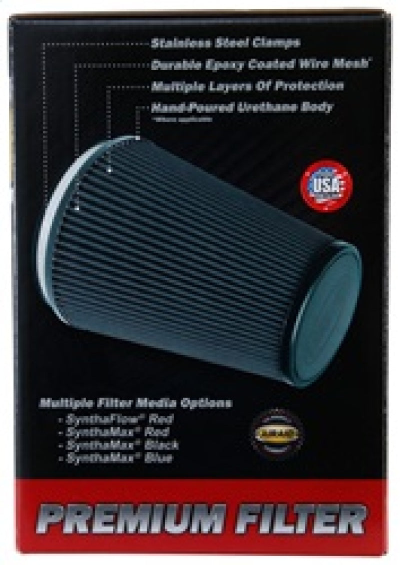 Airaid Universal Air Filter - Cone 4 x 7 x 4 5/8 x 7 w/ Short Flange - Blais Performance Parts