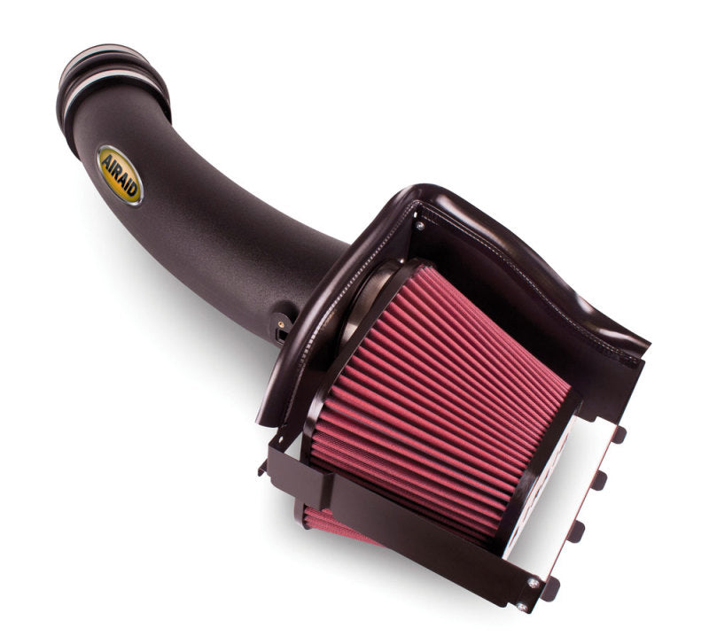 Airaid 10-14 Ford SVT Raptor / 11-13 F-150 6.2L CAD Intake System w/ Tube (Dry / Red Media) - Blais Performance Parts