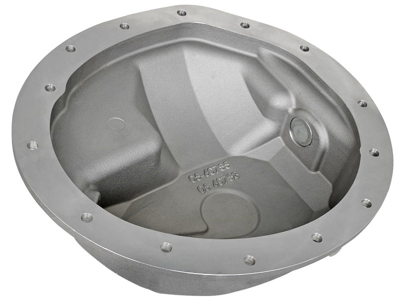 afe Front Differential Cover (Raw; Street Series); Dodge Diesel Trucks 03-12 L6-5.9/6.7L (td) - Blais Performance Parts