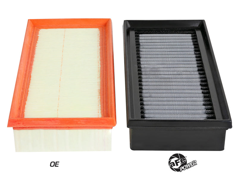 aFe Magnum FLOW Pro DRY S OE Replacement Filter 15-19 Mercedes C63 AMG 4.0L TT (Pair) - Blais Performance Parts