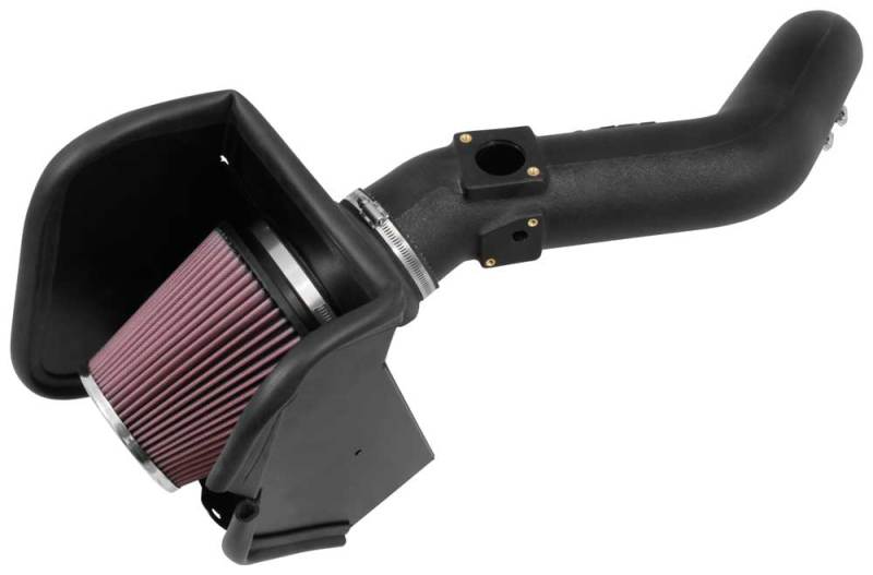 K&N 16-17 Nissan Titan XD V8-5.0L DSL 63 Series Aircharger Performance Intake - Blais Performance Parts