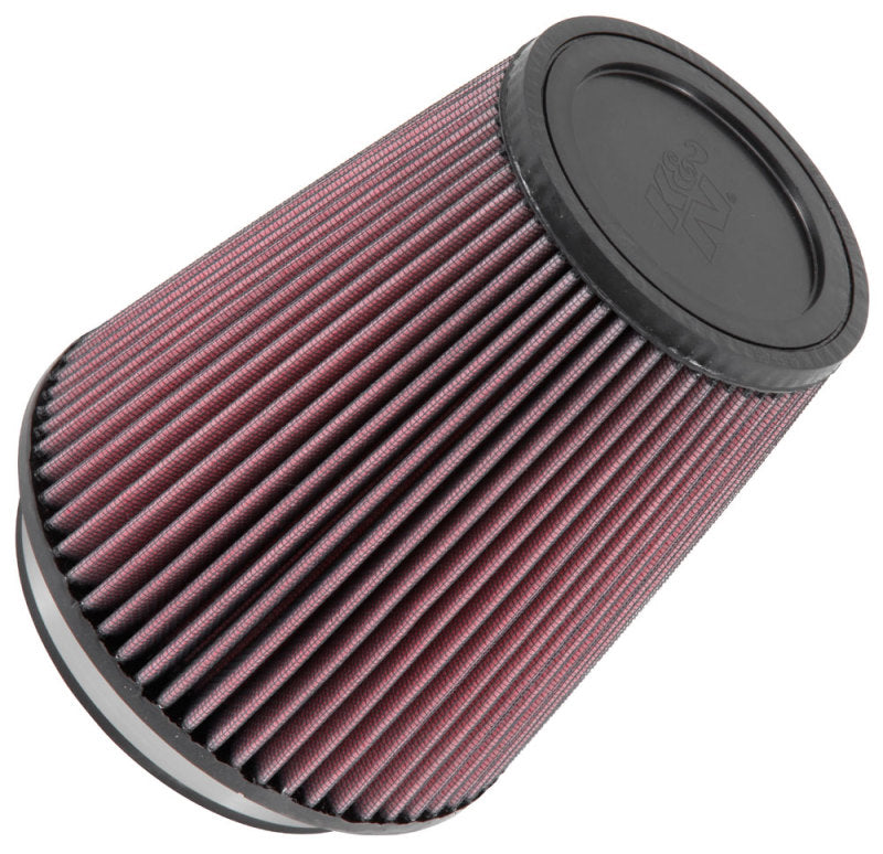 K&N Filter Universal Rubber Filter 5 inch Flange 6 1/2 inch Base 4 3/8 inch Top 7 inch Height - Blais Performance Parts