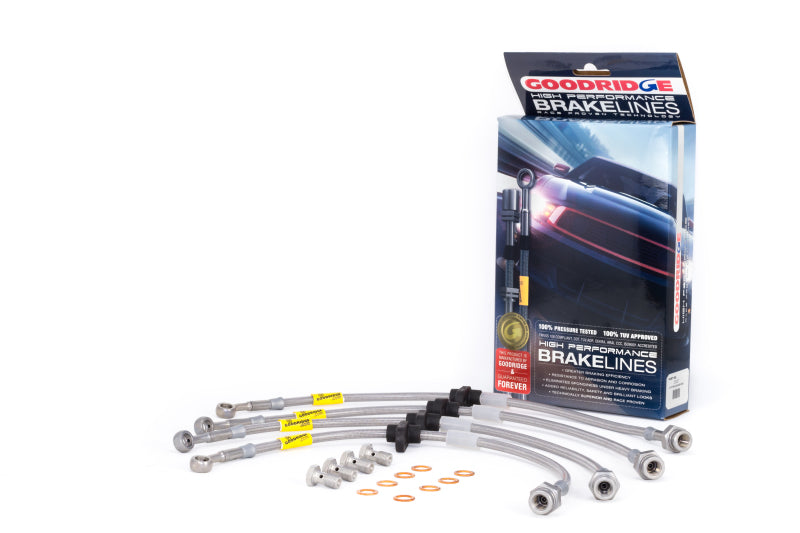 Goodridge 97-01 Honda Prelude Base Model Brake Lines - Blais Performance Parts