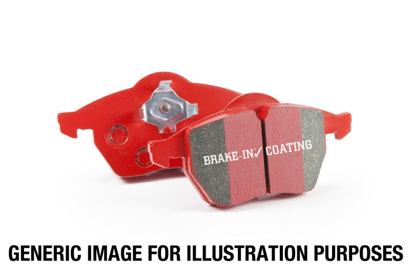 EBC 2014+ Audi A3 1.8 Turbo (w/Electronic Parking Brake) Redstuff Rear Brake Pads - Blais Performance Parts