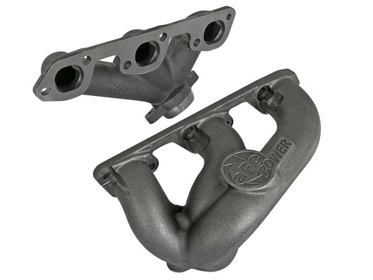 aFe BladeRunner Ported Ductile Iron Exhaust Manifold 07-11 Jeep Wrangler (JK) V6-3.8L - Blais Performance Parts