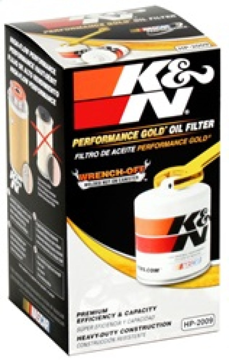 K&N 03-05 Neon SRT-4 / Lotus Elise Performance Gold Oil Filter - Blais Performance Parts