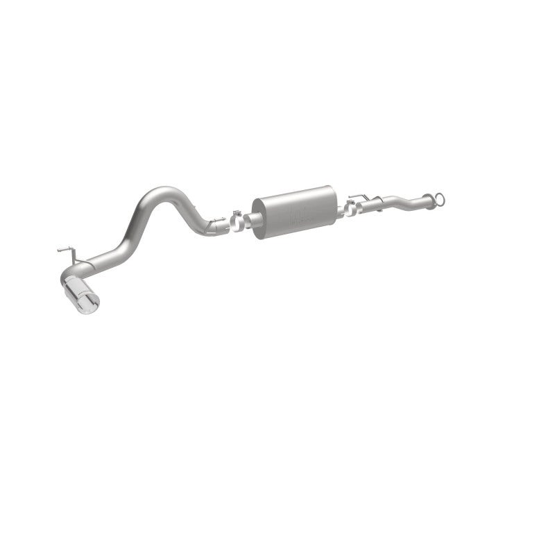 MagnaFlow Cat-Back 2016 Toyota Tacoma 3.5L V6 SS 3in Single Pass Side Exit Rear 4in Tip - Blais Performance Parts