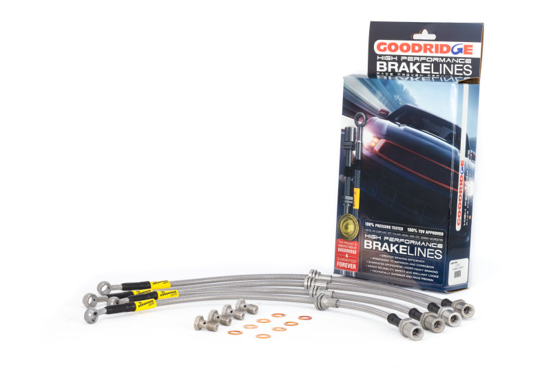 Goodridge 85-89 Toyota MR-2 Brake Lines - Blais Performance Parts