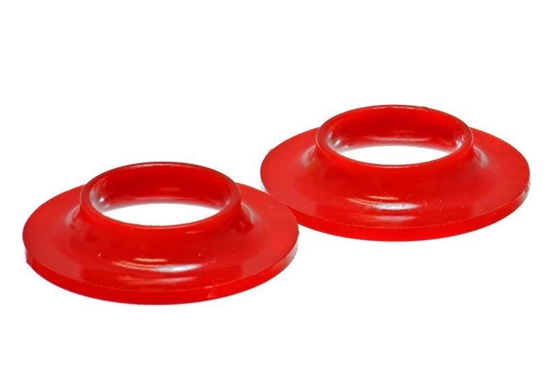 Energy Suspension Universal 2 1/8in ID 4 1/8in OD 13/16in H Red Coil Spring Isolators (2 per set) - Blais Performance Parts