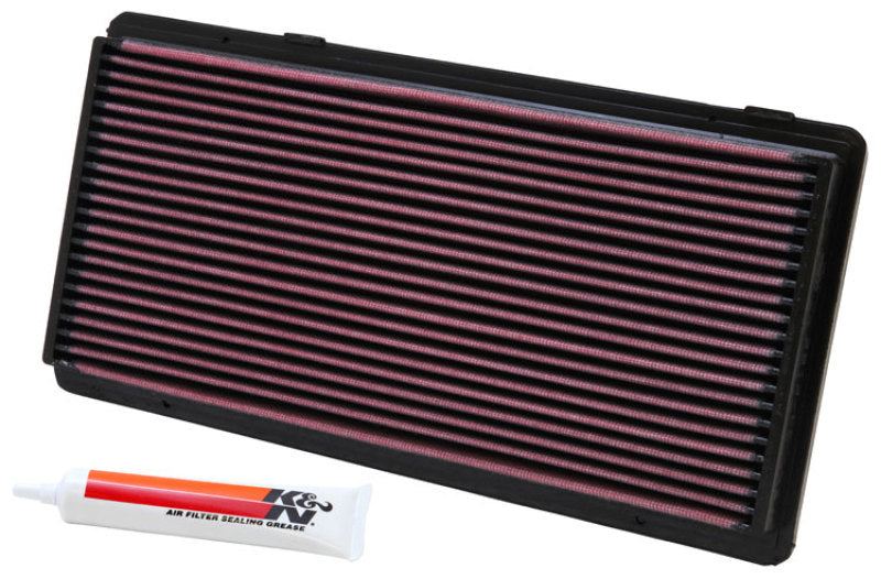 K&N 96-01 Jeep Cherokee 2.5L/4.0L Drop In Air Filter - Blais Performance Parts