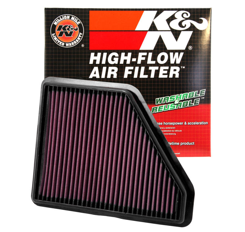 K&N Replacement Air Filter CHEVROLET EQUINOX 2.4L L4 & 3.0L V6; 2010 - Blais Performance Parts