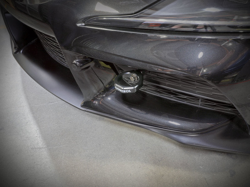 aFe Control Front Tow Hook Black 20-21 Toyota GR Supra (A90) - Blais Performance Parts