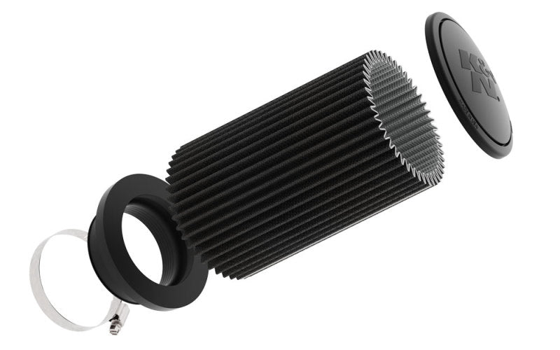 K&N Universal Air Filter (4in. Flange / 6in. Base / 5.25in. Top OD / 9.25in. Height) - Blais Performance Parts