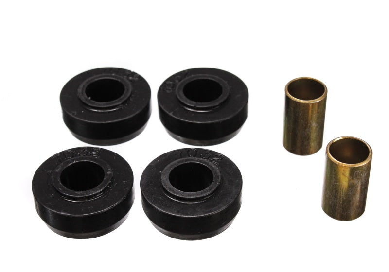 Energy Suspension 62-67 Chevy Nova Black Front Strut Rod Bushing Set - Blais Performance Parts