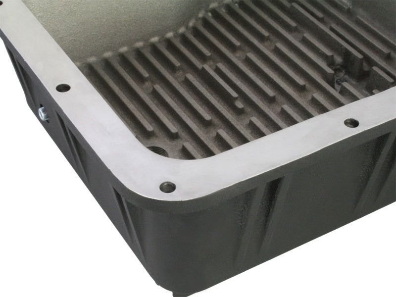 aFe Power Cover Trans Pan Machined Trans Pan GM Diesel Trucks 01-12 V8-6.6L Machined - Blais Performance Parts