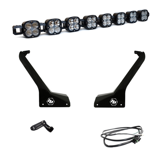 Baja Designs Jeep JL/JT Roof Bar LED Light Kit 8 XL Linkable w/ Upfitter - Blais Performance Parts