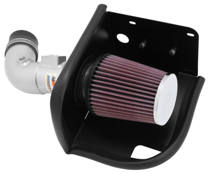 K&N 11-12 Ford Fiesta 1.6L L4 Silver Typhoon Performance Intake - Blais Performance Parts