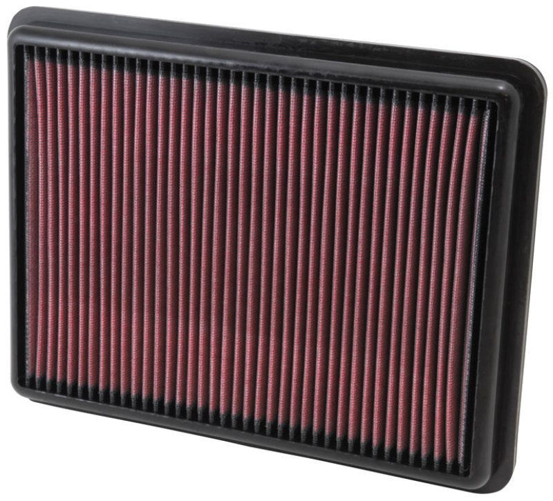 K&N Replacement Air Filter 11.75in O/S Length x 9in O/S Width x 1.188in H for 13 Hyundai Santa Fe - Blais Performance Parts