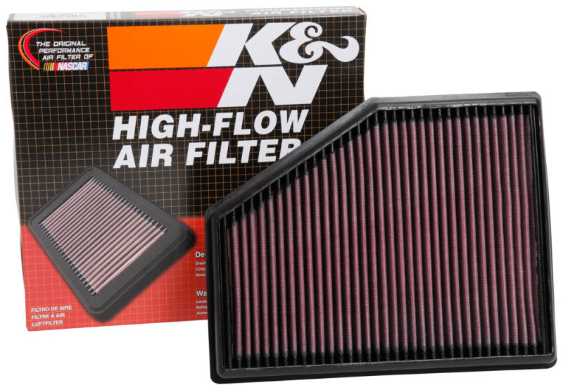 K&N 15-18 BMW 740I L4-3.0L F/I Replacement Drop In Air Filter - Blais Performance Parts